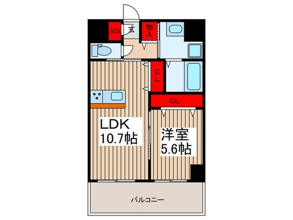 浦和テラスの物件間取画像